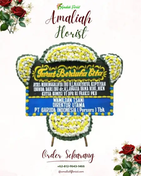 Papan Bunga Duka Keposong